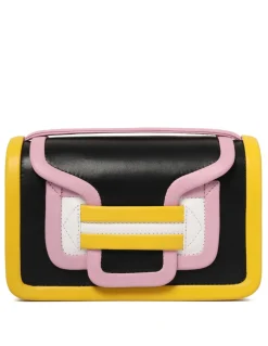 Alpha black and multicolor handbag