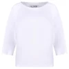 April white linen top