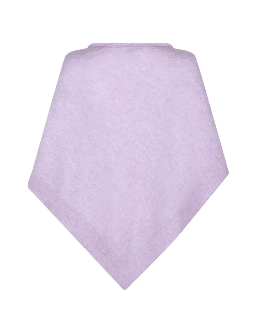 Auguste lilac cashmere poncho