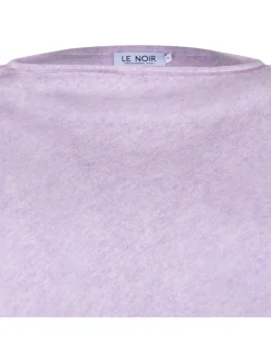 Auguste lilac cashmere poncho