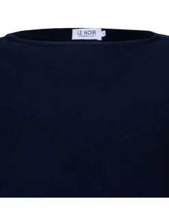 Auguste marine blue cashmere poncho