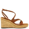 Ayla 85 suede wedge sandals