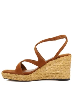 Ayla 85 suede wedge sandals
