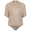 Beige body T-shirt