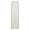 Beige linen pants