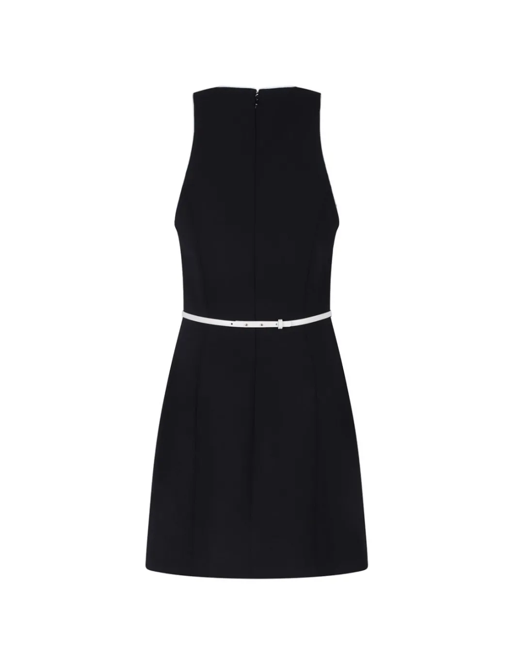 Black crepe dress