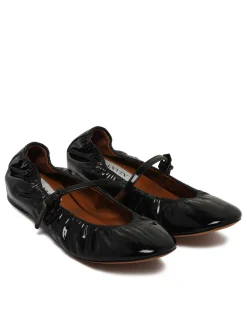 Black Mary Jane ballerinas