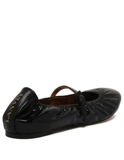 Black Mary Jane ballerinas