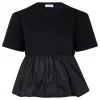 Black volume T-shirt