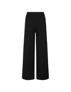 Black wide leg pants