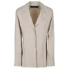Blazer collar shirt