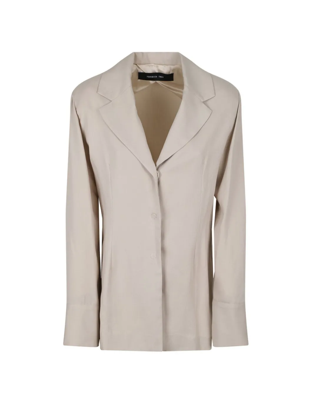 Blazer collar shirt