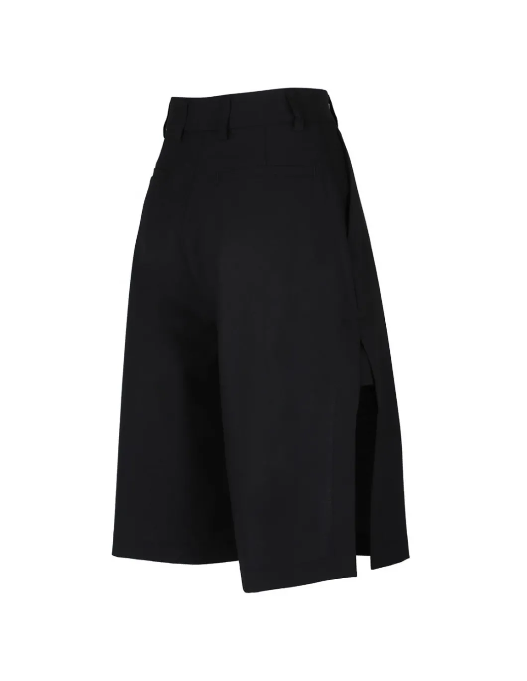 Brenda viscose blend bermuda pants