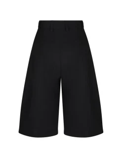 Brenda viscose blend bermuda pants