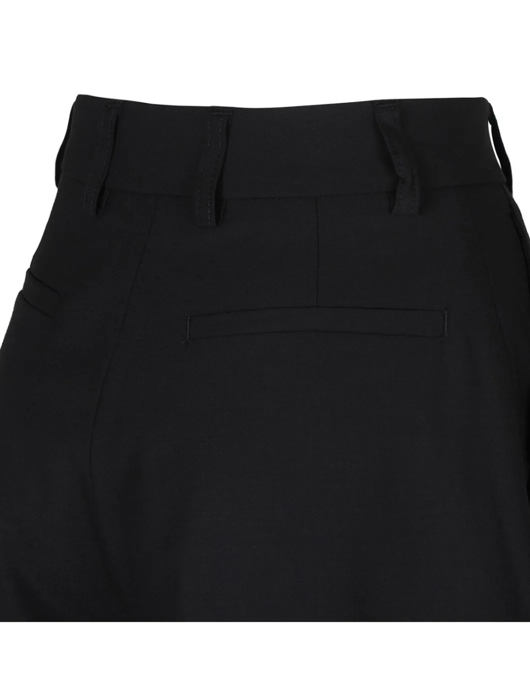 Brenda viscose blend bermuda pants