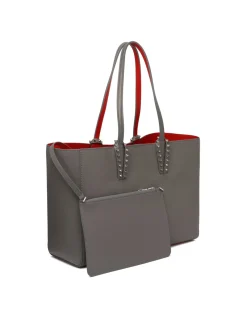 Cabata small leather tote bag