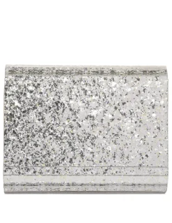 Candy glitter clutch bag