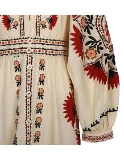 Cashew mandala maxi dress