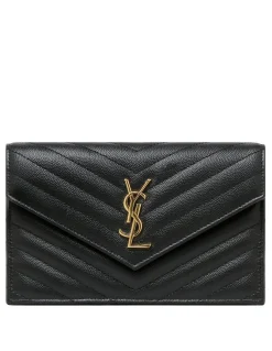 Cassandre matelassé chain wallet