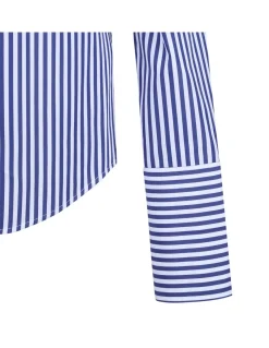 Conio striped poplin shirt