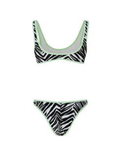 Coolio zebra bikini set