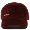 Corduroy logo cap