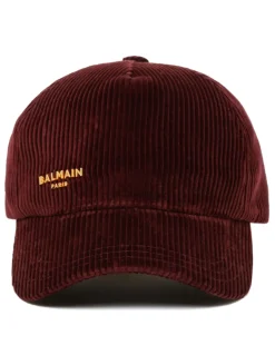 Corduroy logo cap