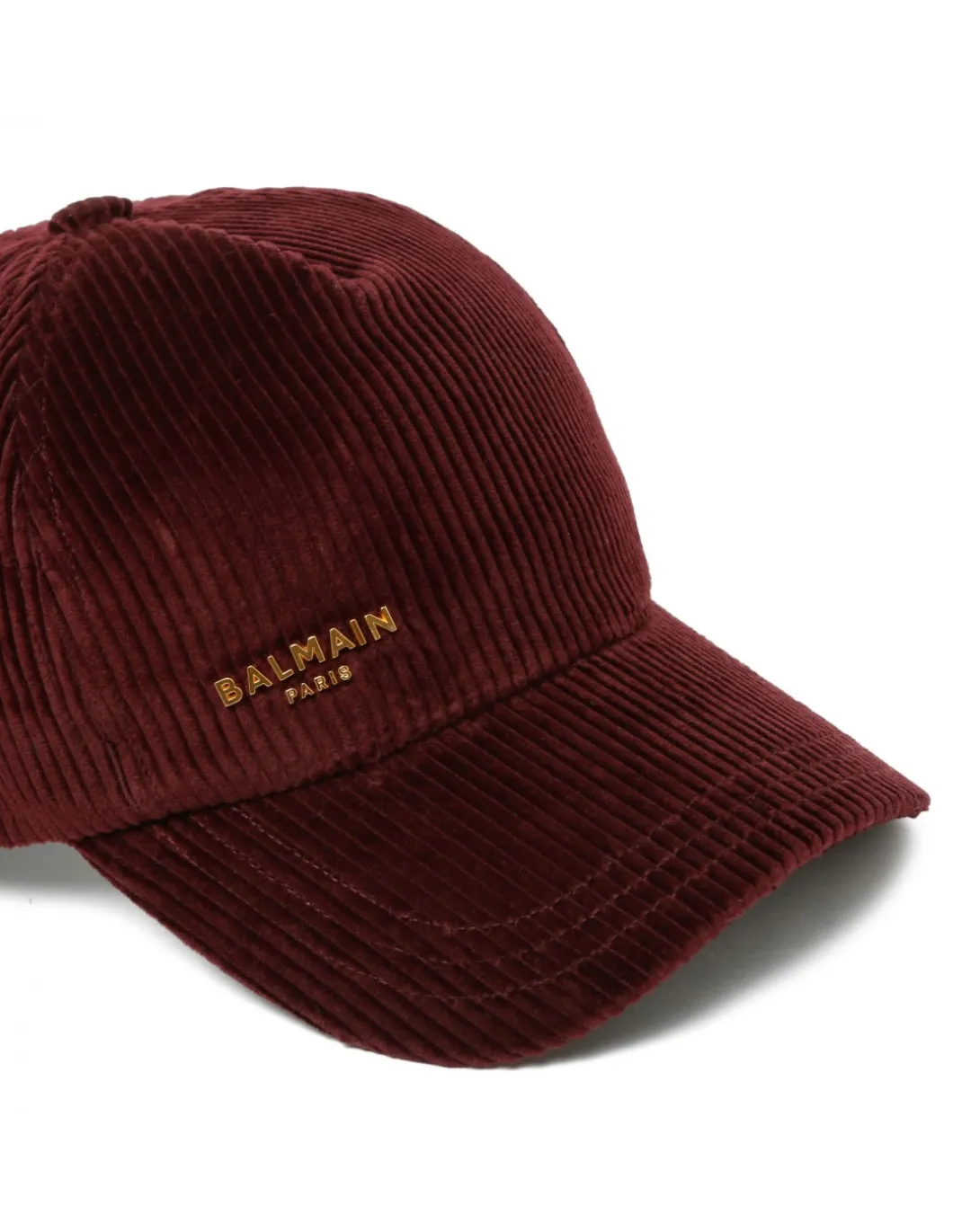 Corduroy logo cap