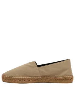 Cotton gabardine espadrillas
