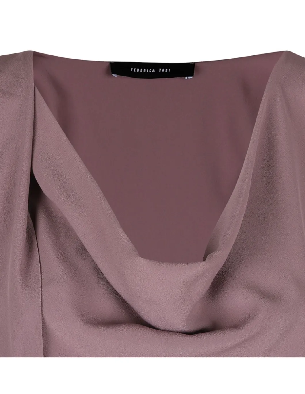 Crepe de chine dress