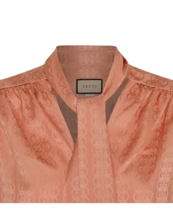 Crêpe satin shirt