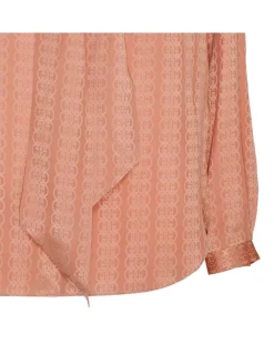 Crêpe satin shirt
