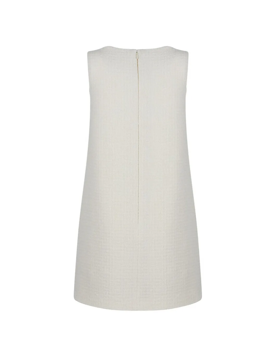 Damier bouclé mini dress