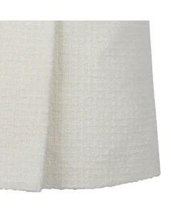 Damier bouclé mini dress