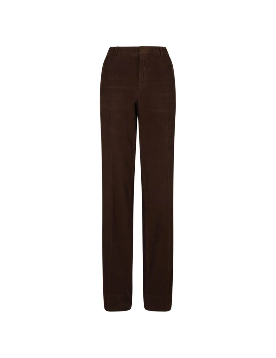 Dark chocolate hue corduroy pants
