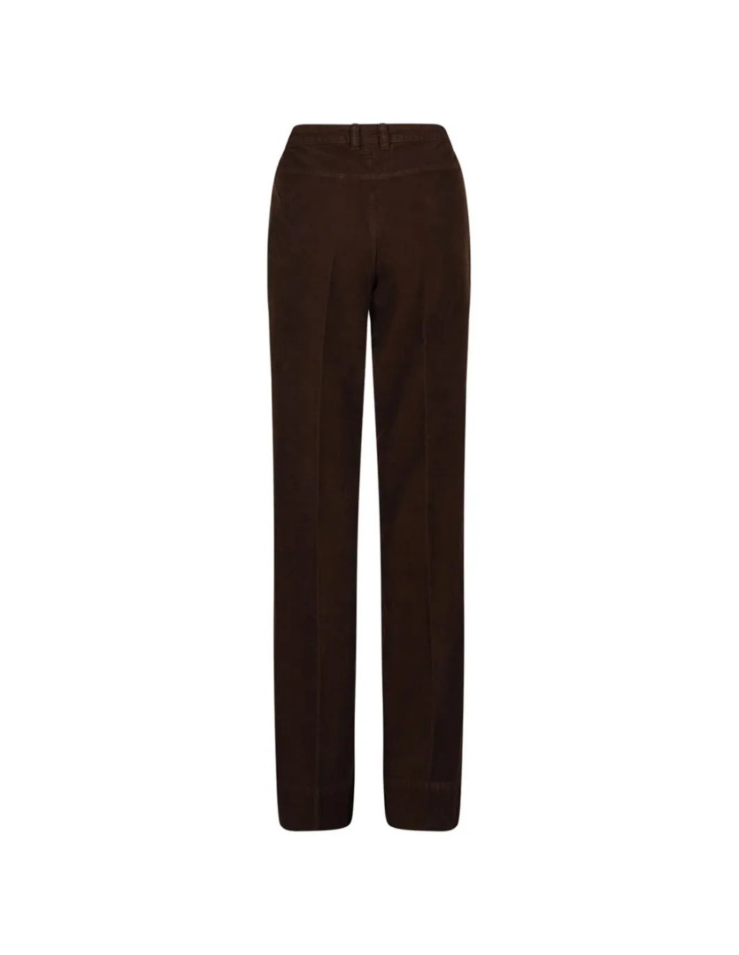 Dark chocolate hue corduroy pants
