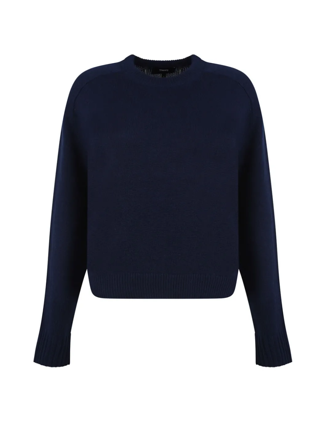 Dark denim hue cashmere sweater
