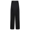 Double pleat pants