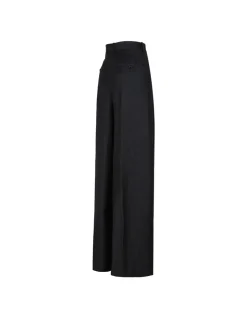 Double pleat pants