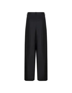Double pleat pants
