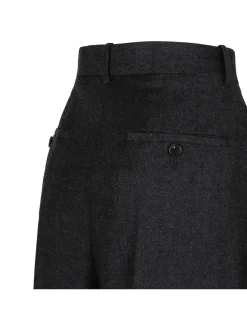 Double pleat pants