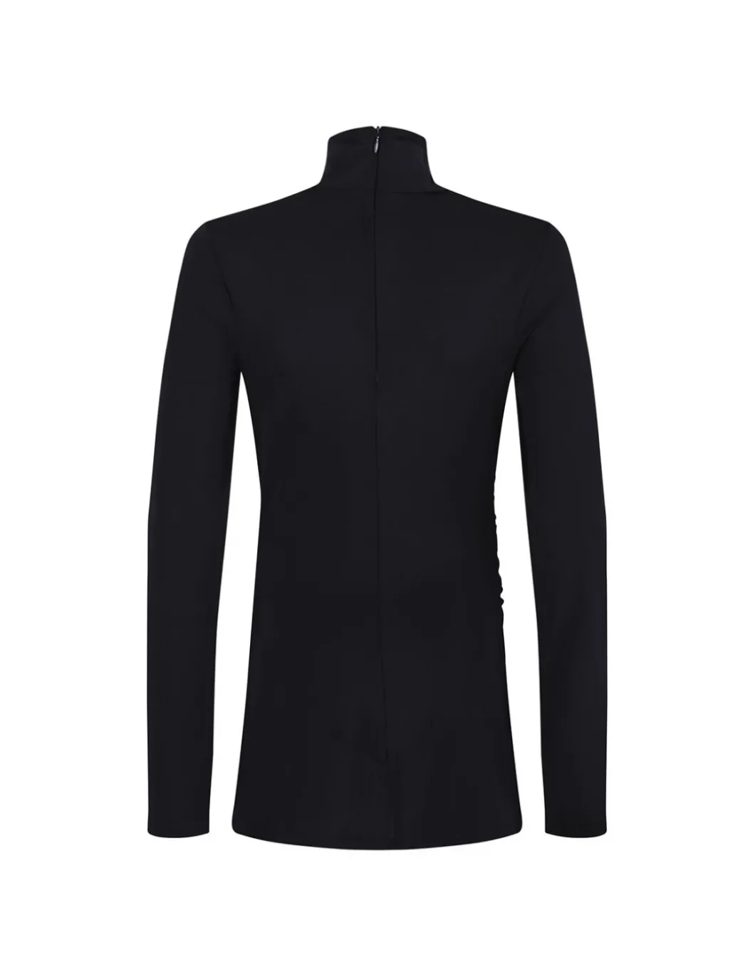 Draped jersey top