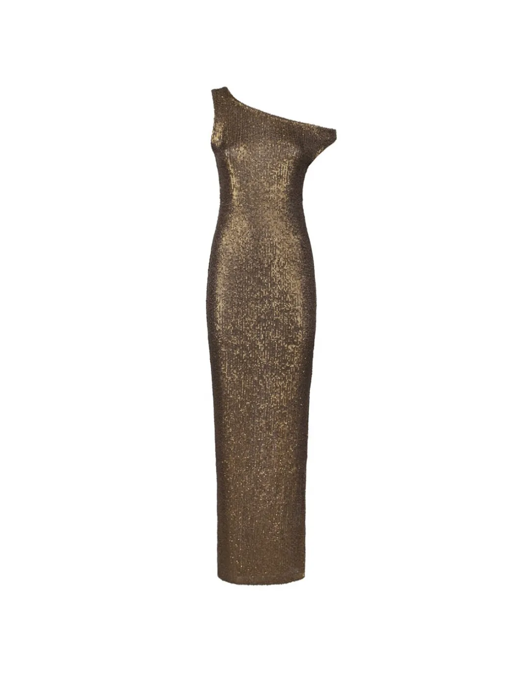 Drop shoulder gown