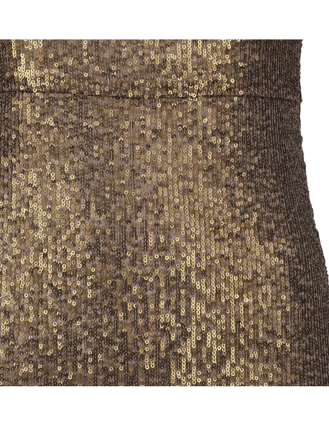 Drop shoulder gown