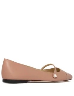 Elisa leather flats