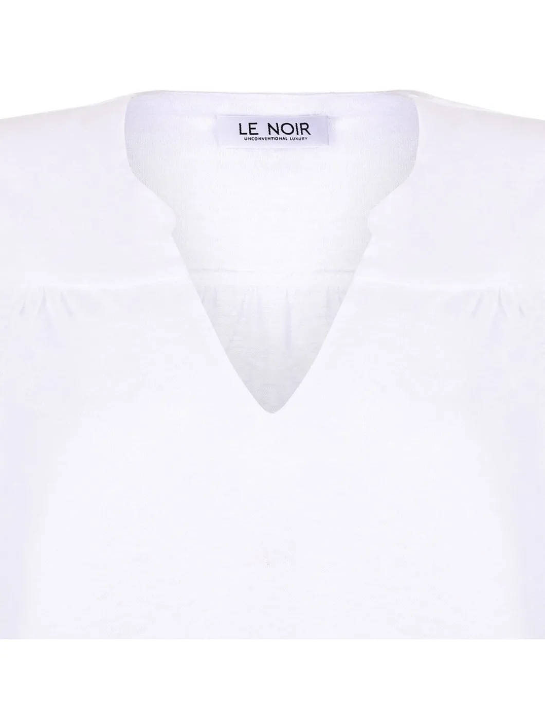 Evy white linen top