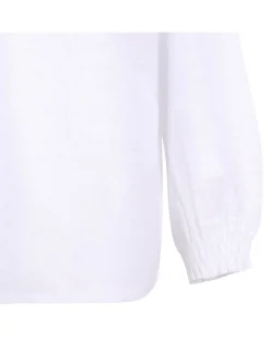 Evy white linen top