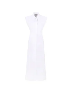 Fabiana sleeveless cotton dress