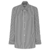 Fabrizia black and ecru shirt