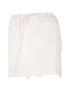 Fil coupé mini skirt